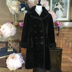Vintage 97s Borgazia Fairmoor Faux Fur 
